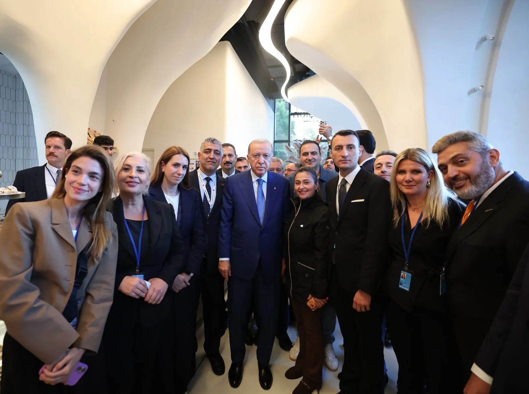 New York sokaklarında sürpriz mola: Erdoğan vatandaşlarla çay içti