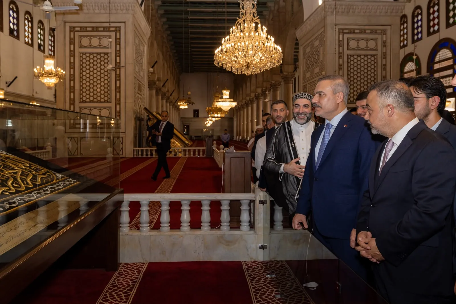 Hakan Fidan'ın Şam temaslarında tarihi duraklar öne çıktı