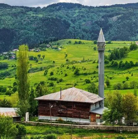 Artvin'de 95 yıllık hüzün: Tarihi cami alevlere teslim oldu