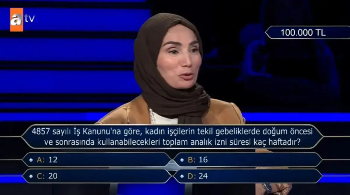 Kim Milyoner Olmak İster de yarışmacı soruyu bilemedi! Bakan Göktaş hemen hatırlatma yaptı 2