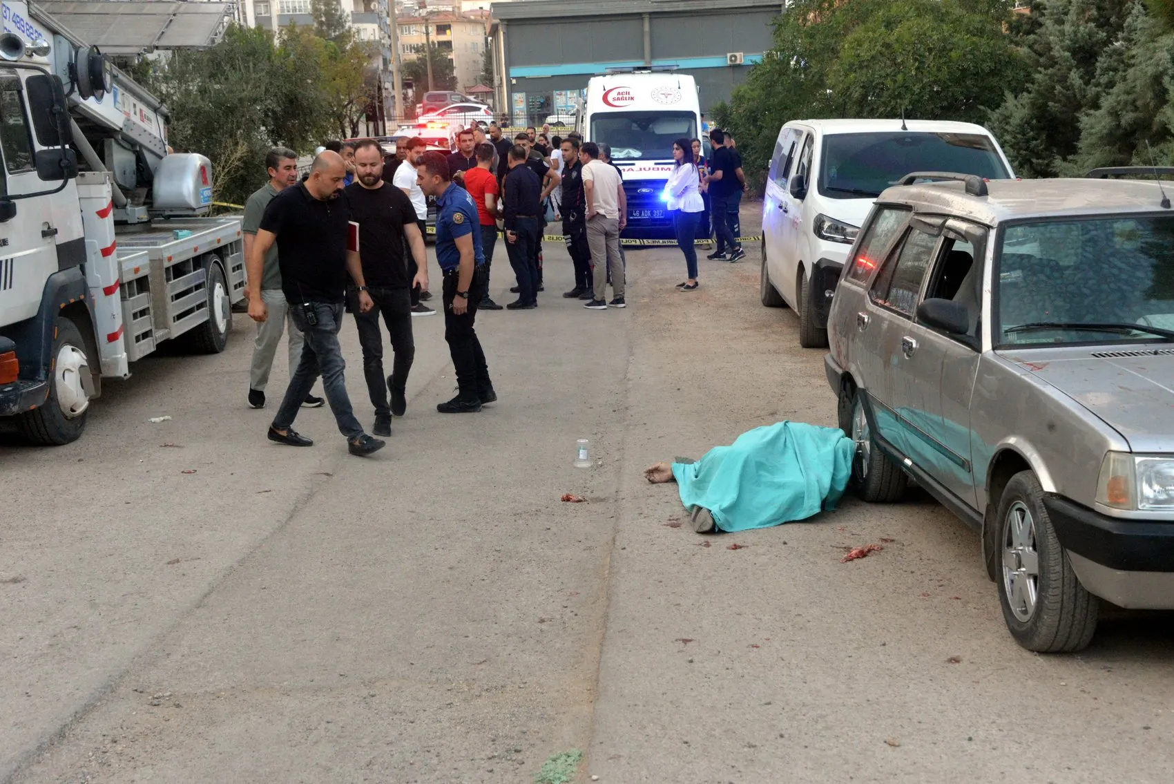 Kahramanmaraş'ta dehşet anları: Sokak ortasında işlenen cinayet sonrası intihar