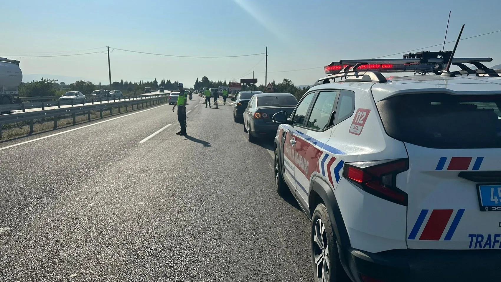Alaşehir yolunda acı bilanço: Motosikletli sürücü hayatını kaybetti