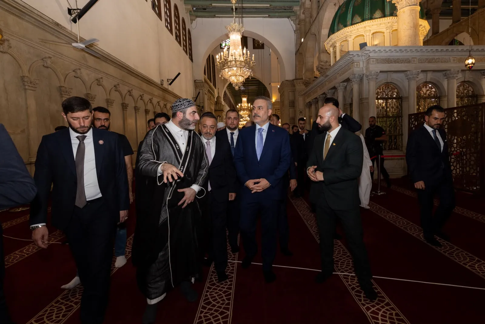 Hakan Fidan'ın Şam temaslarında tarihi duraklar öne çıktı