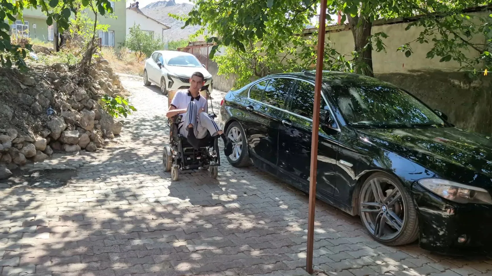 Burnuyla dünyayı yönetiyor: Serebral palsili Osman'ın imkansızlığı aşan büyük hayali