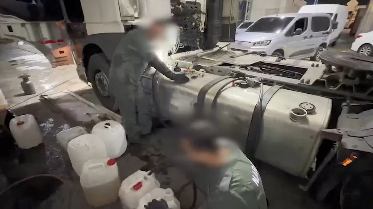 Kuzey Marmara Otoyolu'nda zehir tacirlerine büyük darbe: Yakıt tankından metamfetamin çıktı