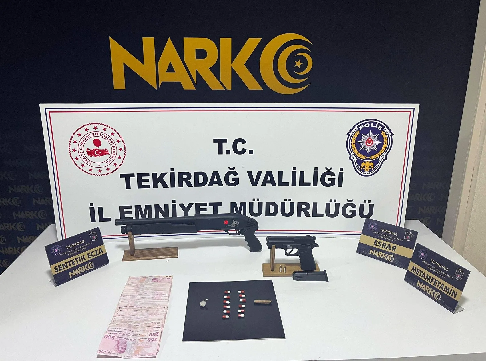 Tekirdağ'da zehir tacirlerinin cips paketi oyunu polise takıldı