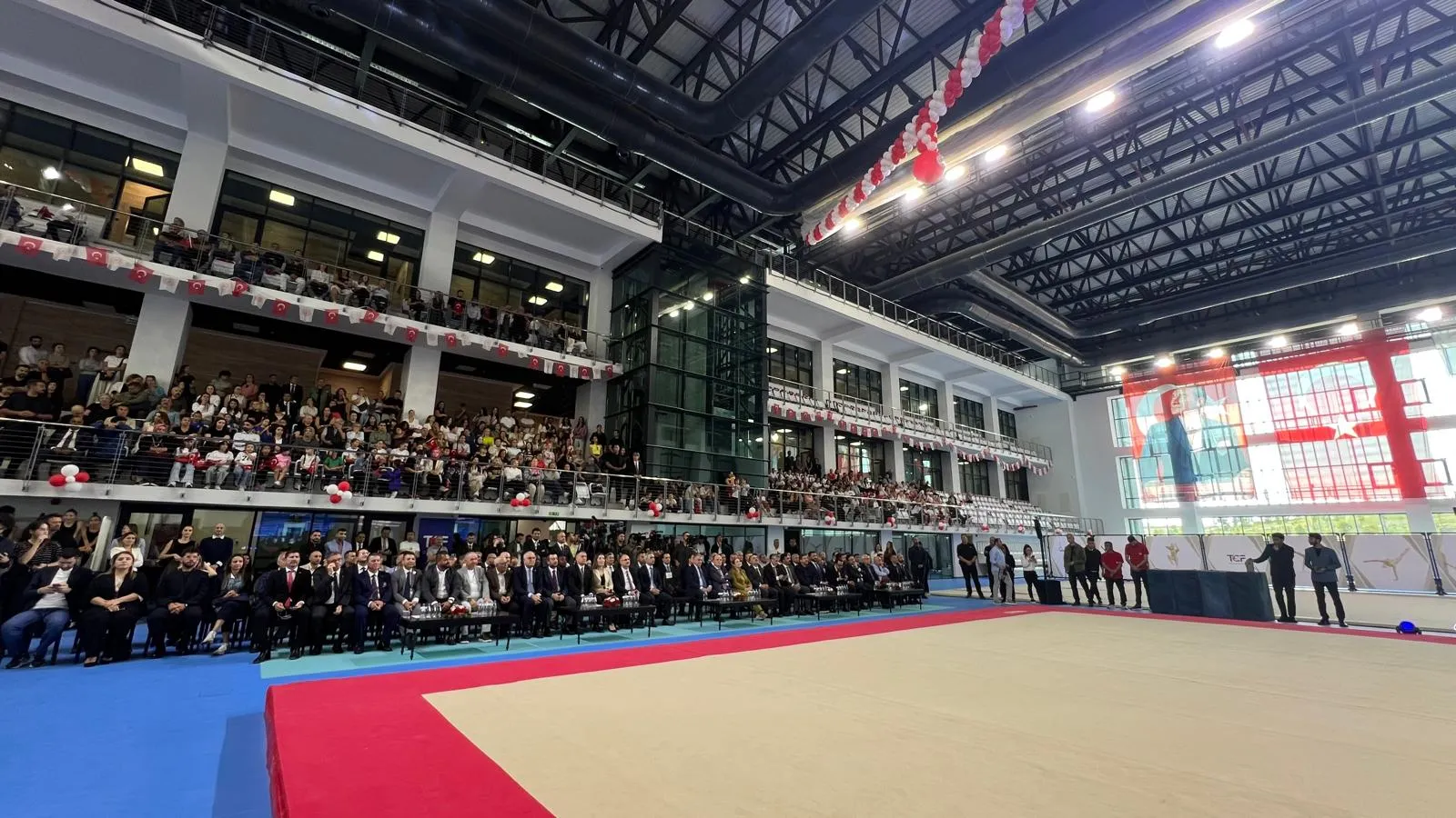 Ankara'nın yeni spor üssü: Cimnastik artık kendi evinde