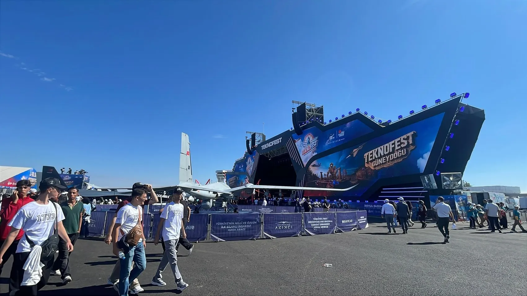Tarihin sıfır noktasında teknoloji rüzgarı: TEKNOFEST Güneydoğu kapılarını açtı