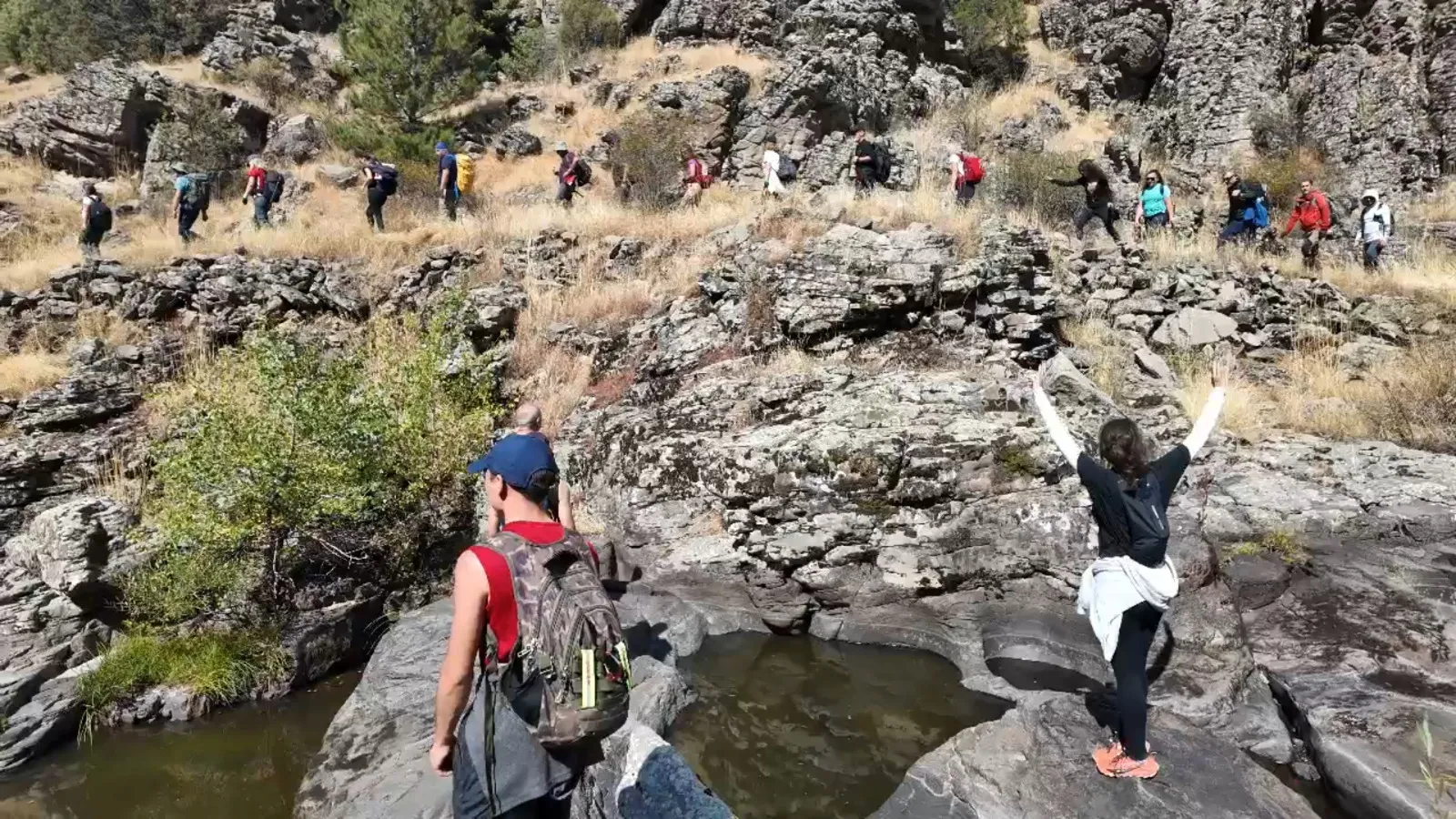 Adrenalin tutkunlarının yeni rotası: 13 saatlik zorlu Kınıkçı mücadelesi