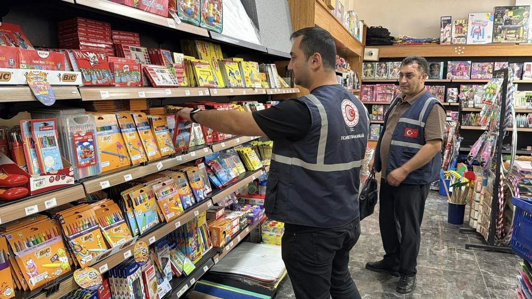 Tekirdağ'da okul alışverişi öncesi sıkı takip: Etiketler mercek altında