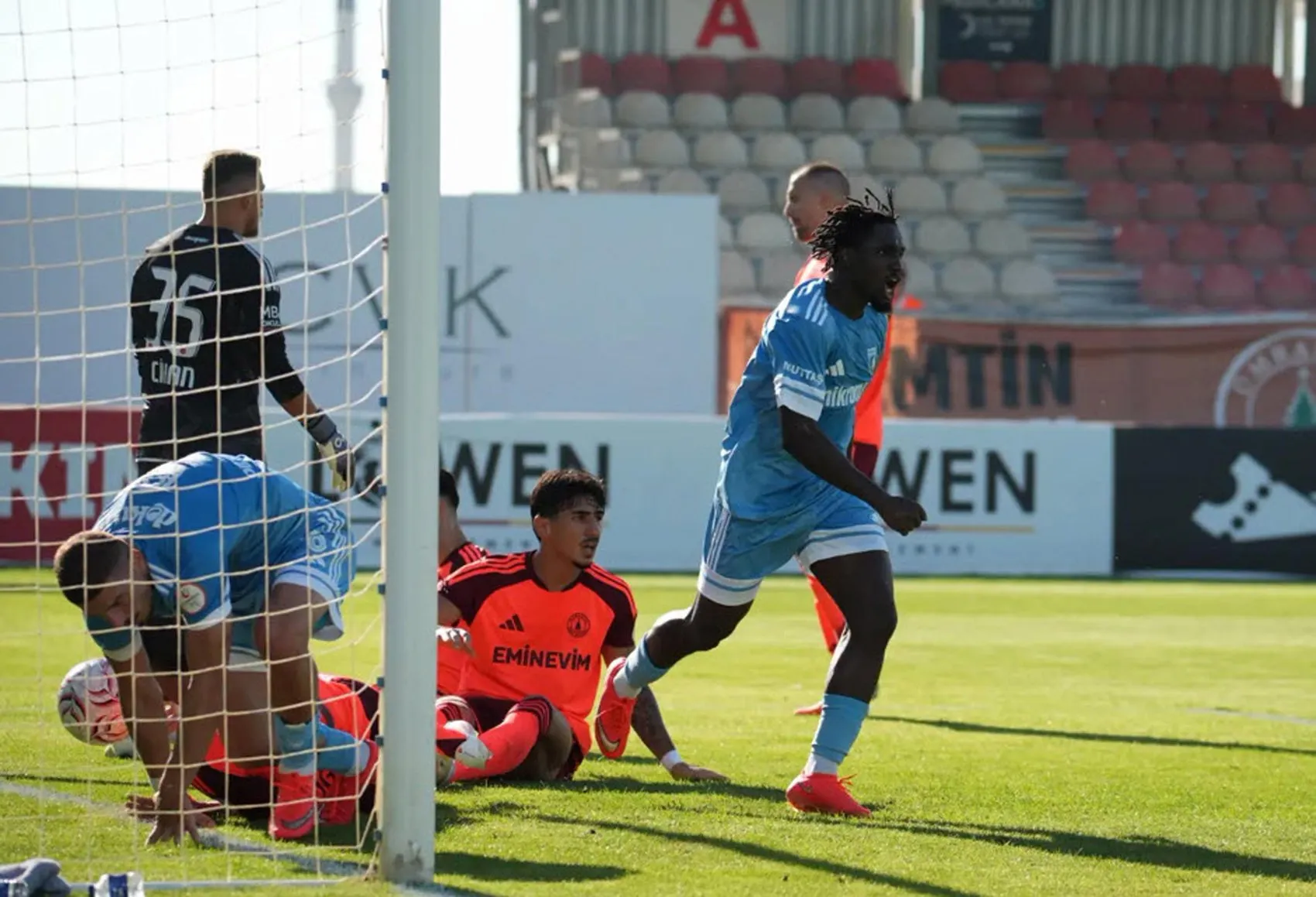 Muğlaspor'da tarihi zafer: Malili yıldızdan gelen golle seri başladı