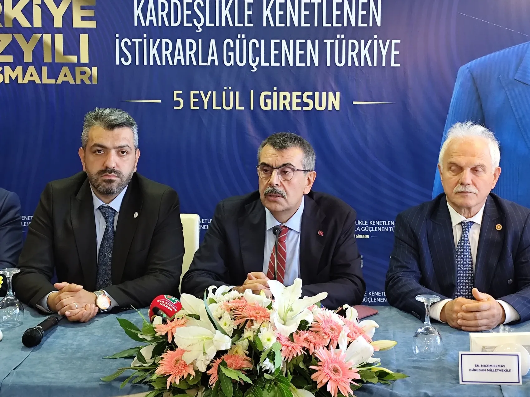 Bakan Tekin'den Giresun'da tarihi çağrı: Milli mücadele ruhuyla kardeşliği yeniden inşa edeceğiz