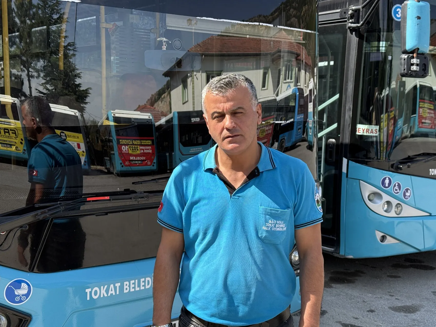 Tokat'ta otobüs şoföründen zamana karşı yarış: Fenalaşan yolcuyu hastaneye yetiştirdi