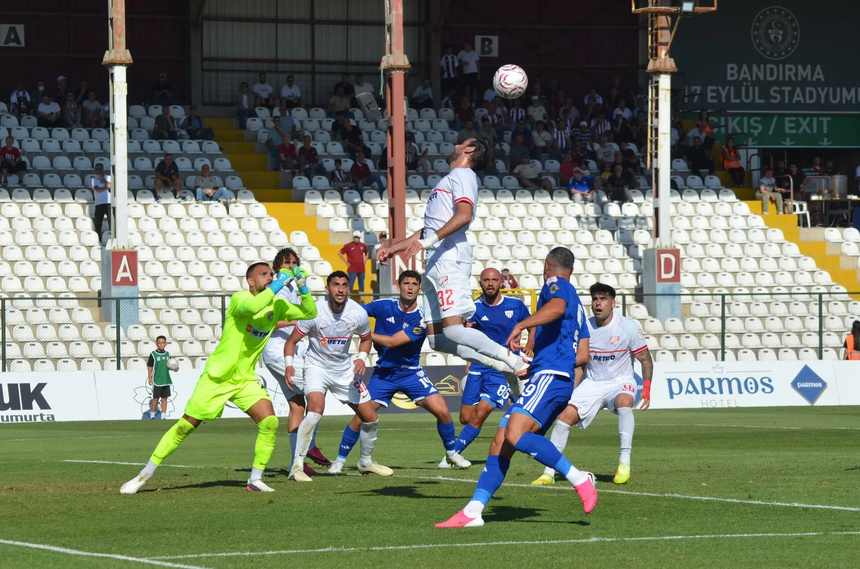 Bandırma'da Gol Şov: Rakibine Nefes Aldırmadı