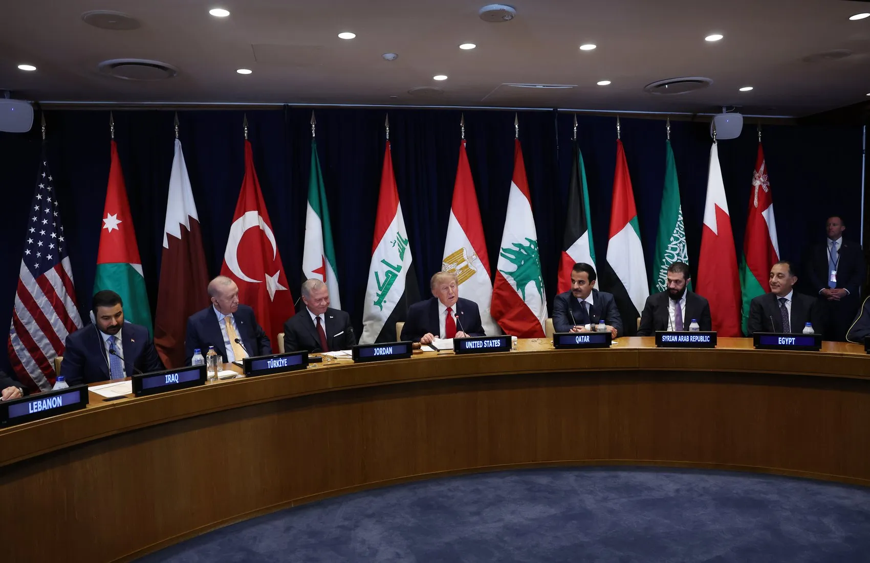 New York'ta kritik diplomasi: Erdoğan Körfez zirvesinde masaya oturdu