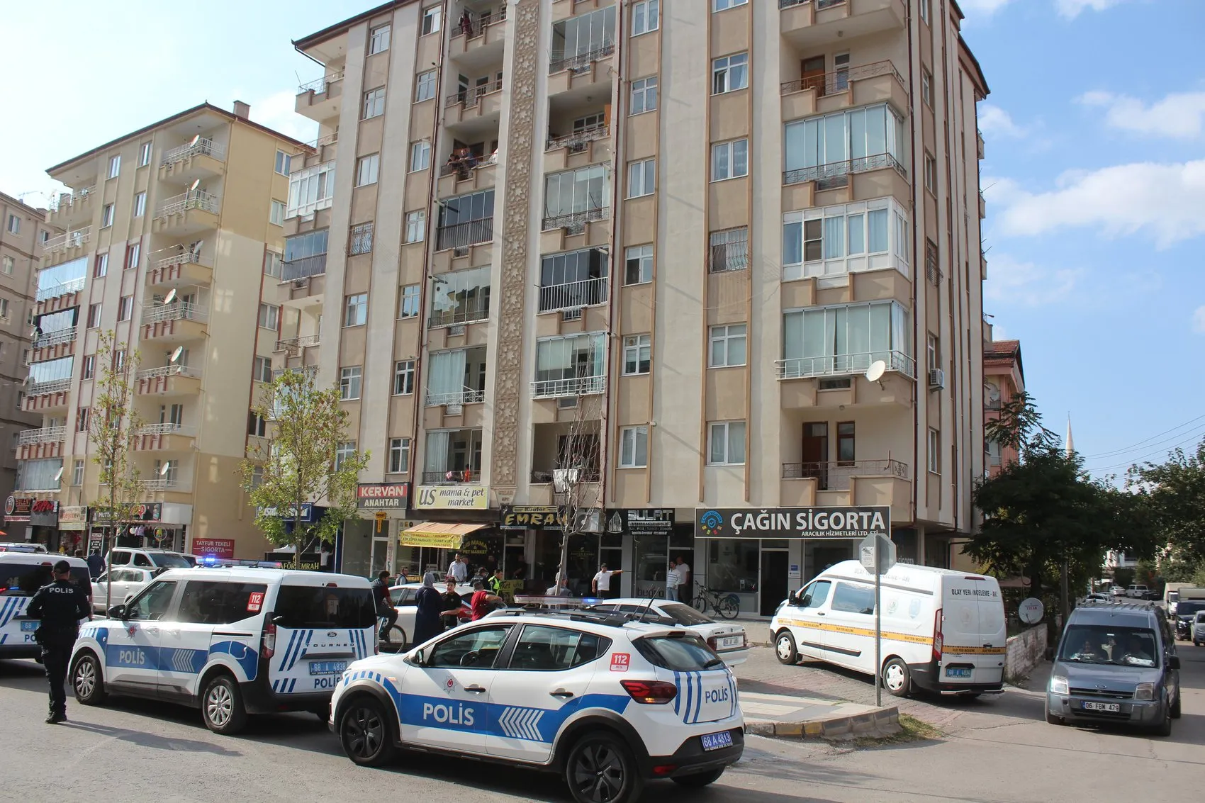 Aksaray'da korkunç kaza: Balkon keyfi acı bir düşüşle son buldu