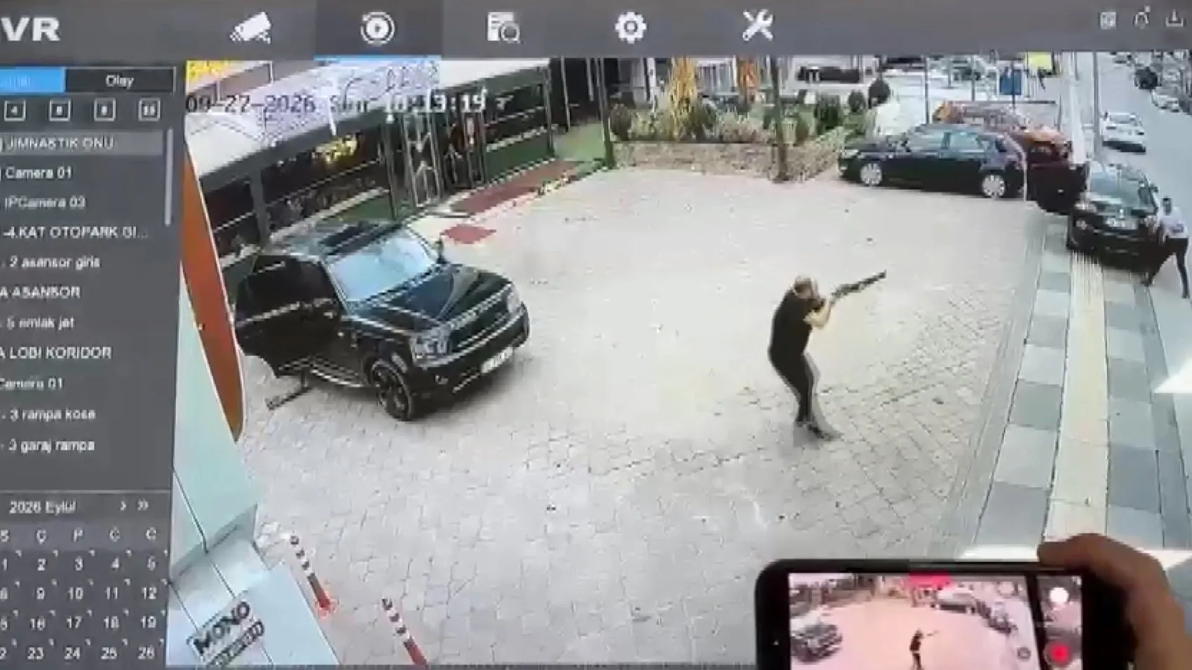 Çankaya'da spor salonu devri kanlı bitti: Güvenlik kamerası dehşet anlarını kaydetti