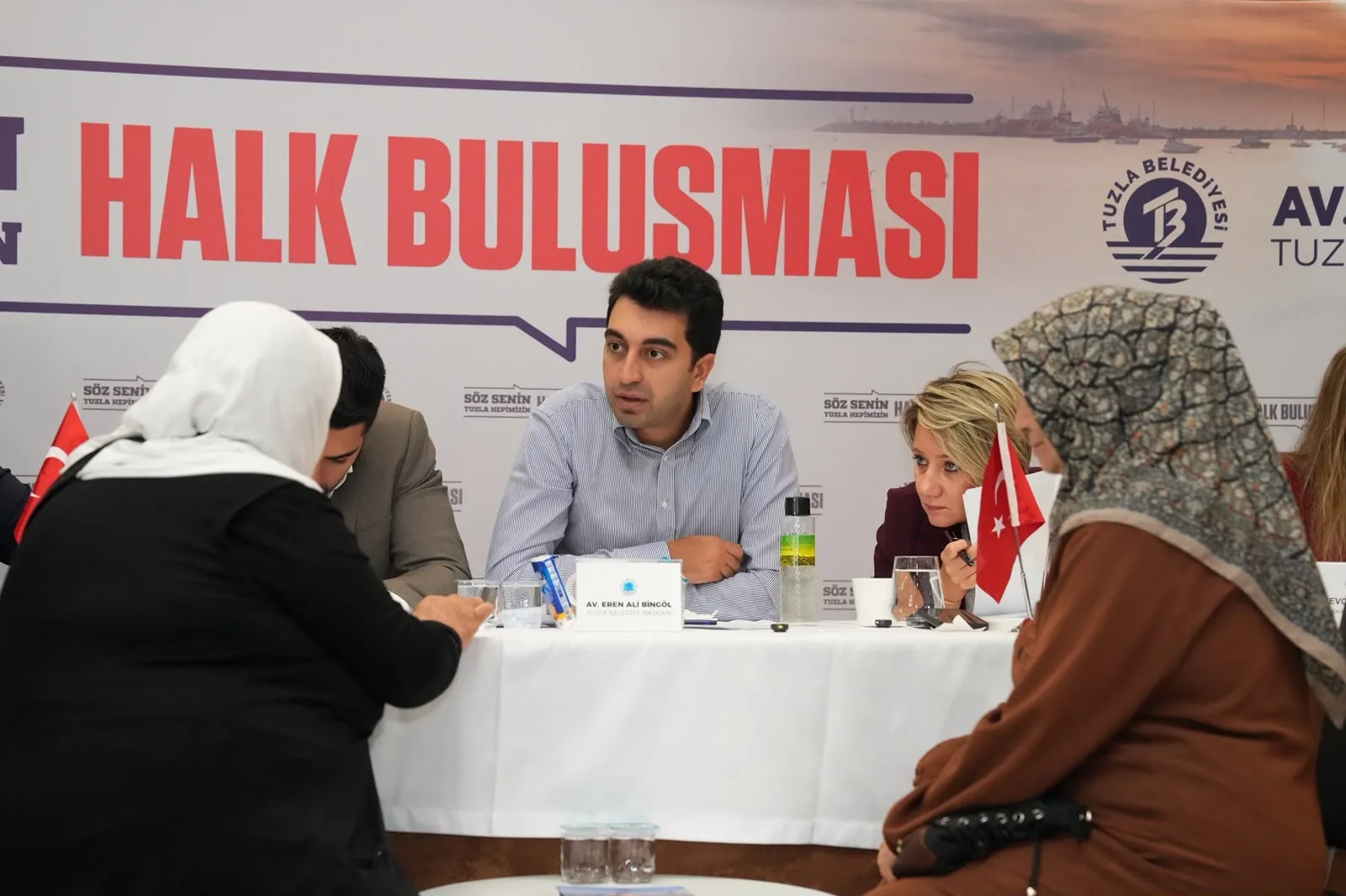 Tuzla'da yönetim anlayışı değişiyor: Başkan Bingöl kapılarını halka sonuna kadar açtı