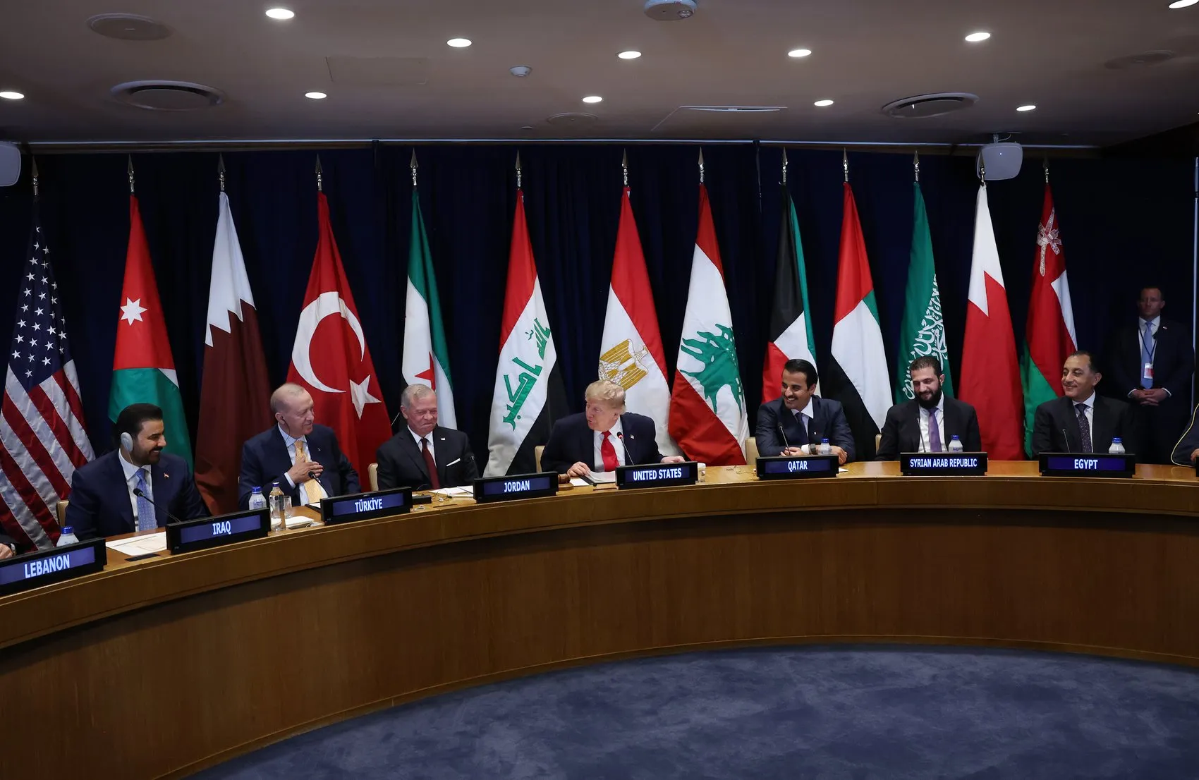New York'ta kritik diplomasi: Erdoğan Körfez zirvesinde masaya oturdu