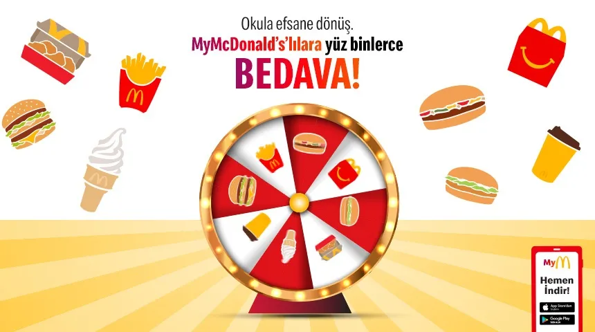 Okula dönüş heyecanını lezzetle birleştiren kampanya: McDonald’s’tan her güne özel sürpriz