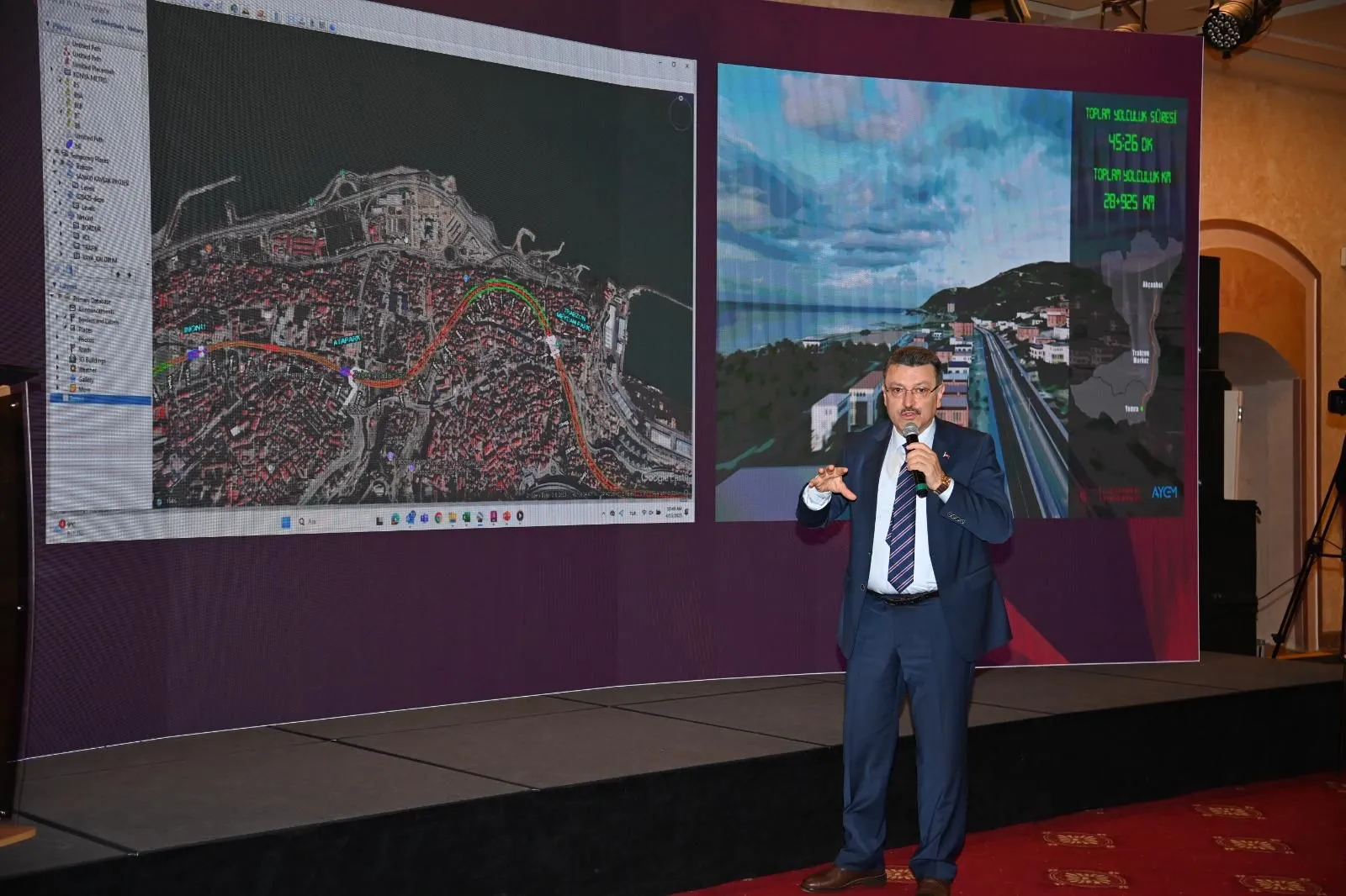 Trabzon’un ulaşım geleceğinde tarihi gün: Raylı sistem için ilk kazma vuruluyor
