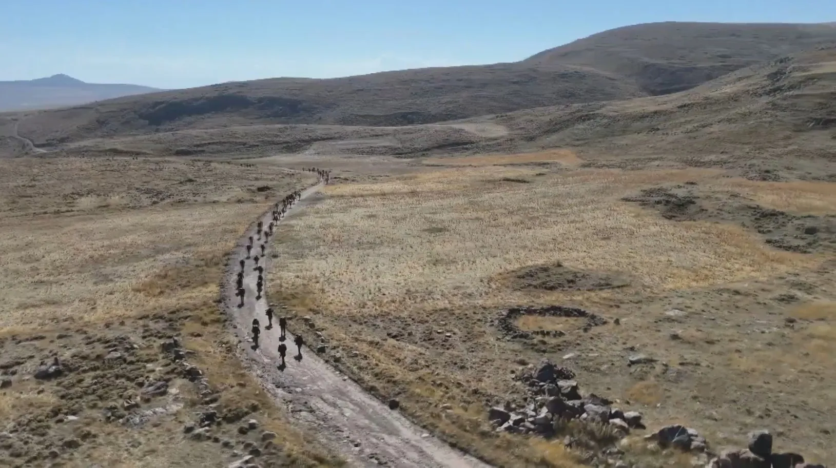 Erciyes'in zirvesinde omuz omuza: Türk komandoları ve Somalili askerlerden ortak eğitim