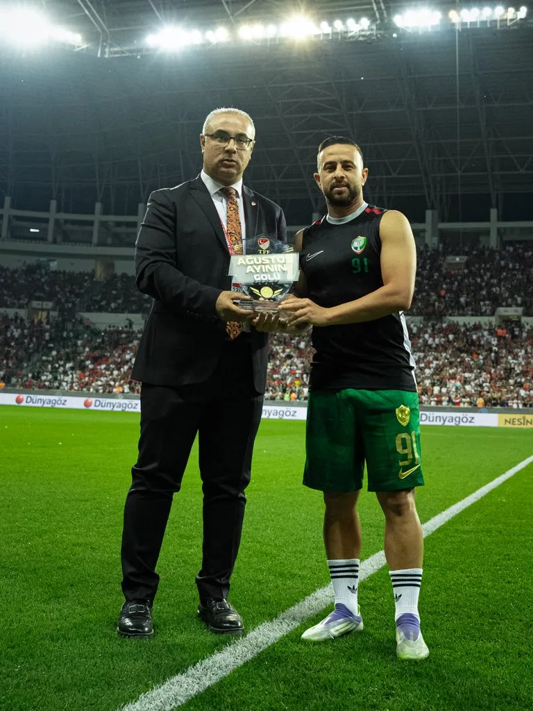 Amedsporlu yıldızın şık vuruşu taraftardan tam not aldı