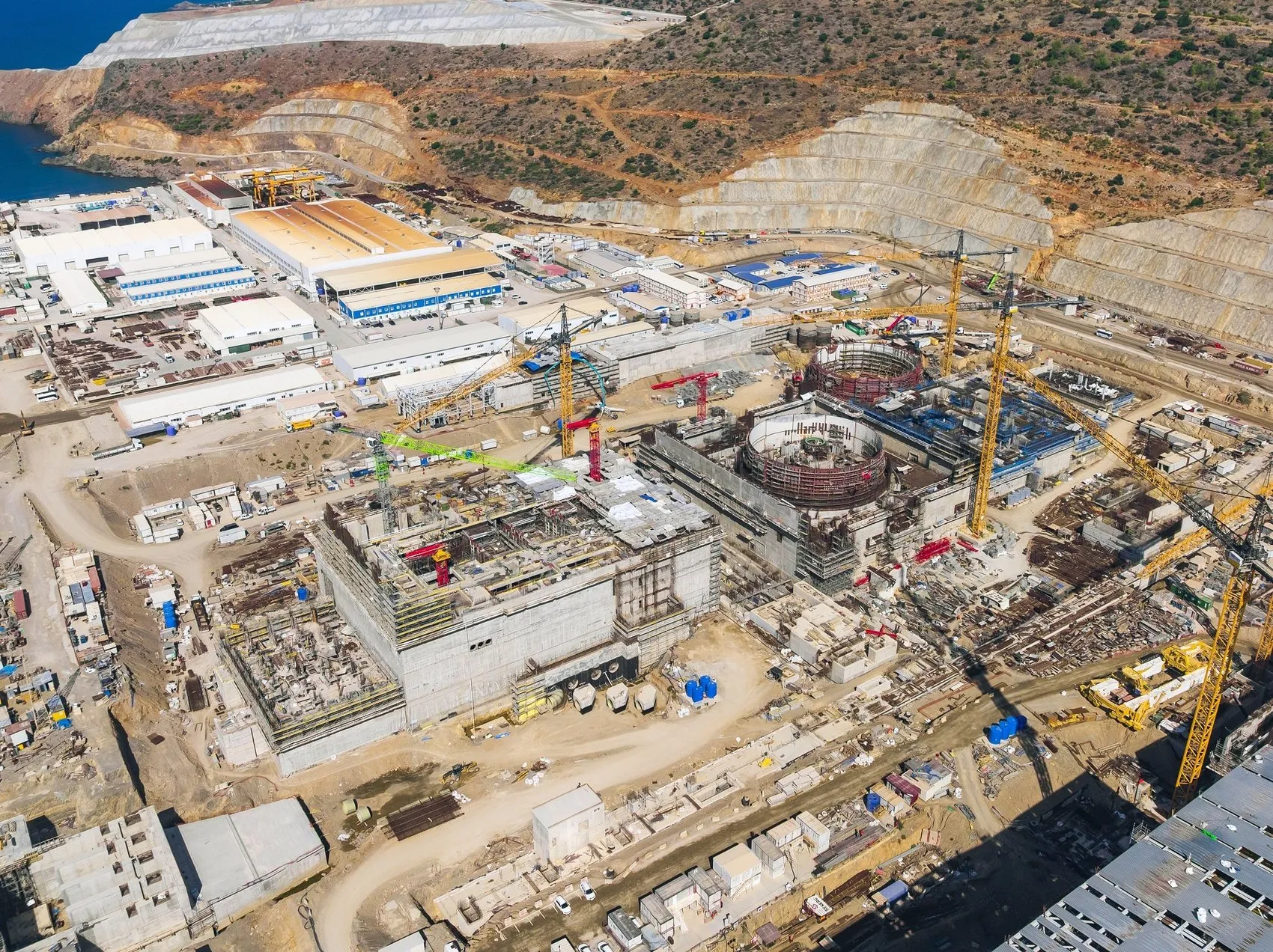 Akkuyu NGS'de devasa beton dökümü: 4'üncü ünitede kritik aşama geride kaldı