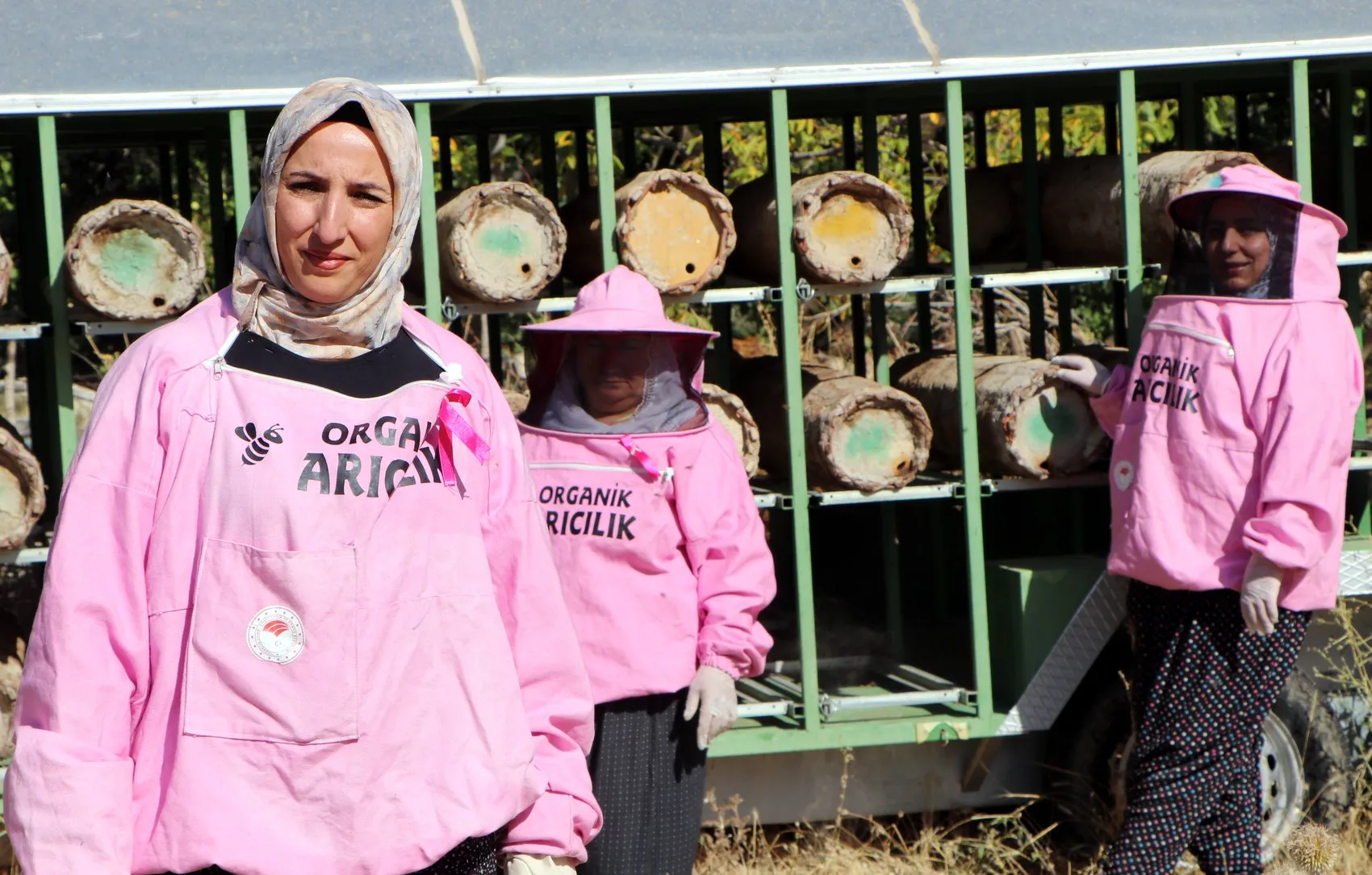 Artos Dağı'nın Pembe Maskeli Kadınları: Geleneksel Kara Kovan Balında Hasat Heyecanı