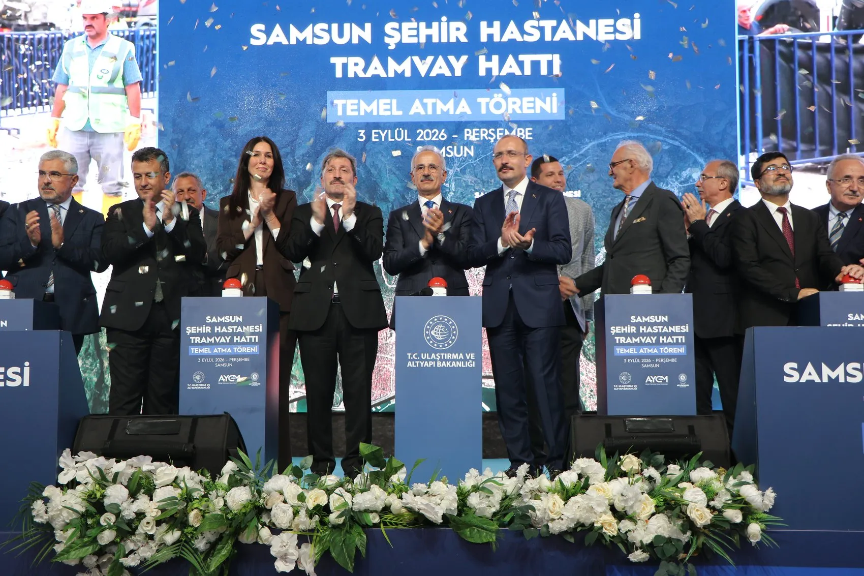 Samsun'da raylı sistem hamlesi: Bakan Uraloğlu'ndan muhalefete hızlı tren yanıtı
