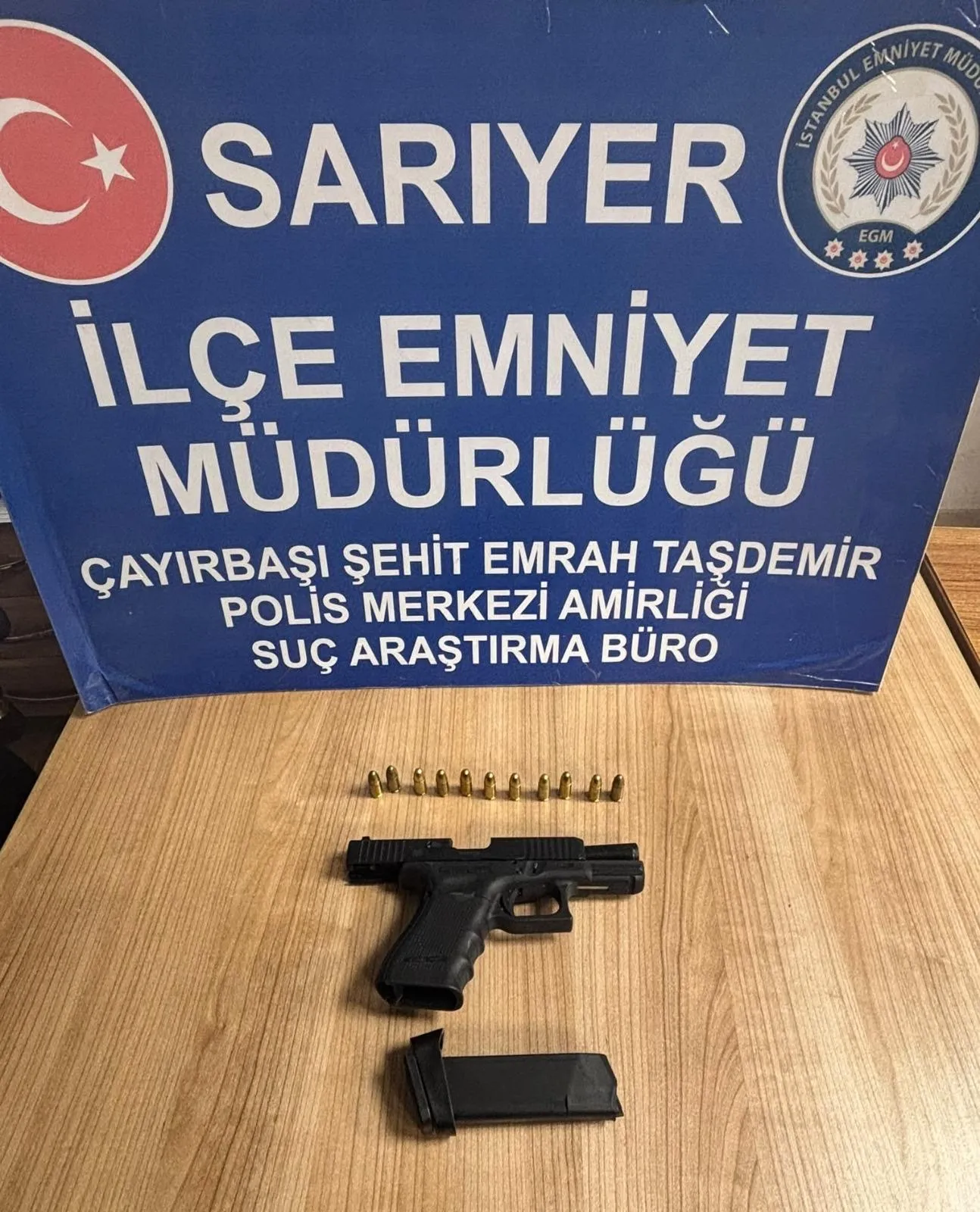 Sarıyer'de dehşet anları: Kalaşnikofu koltuk süngerine gizleyip havaya ateş açtı
