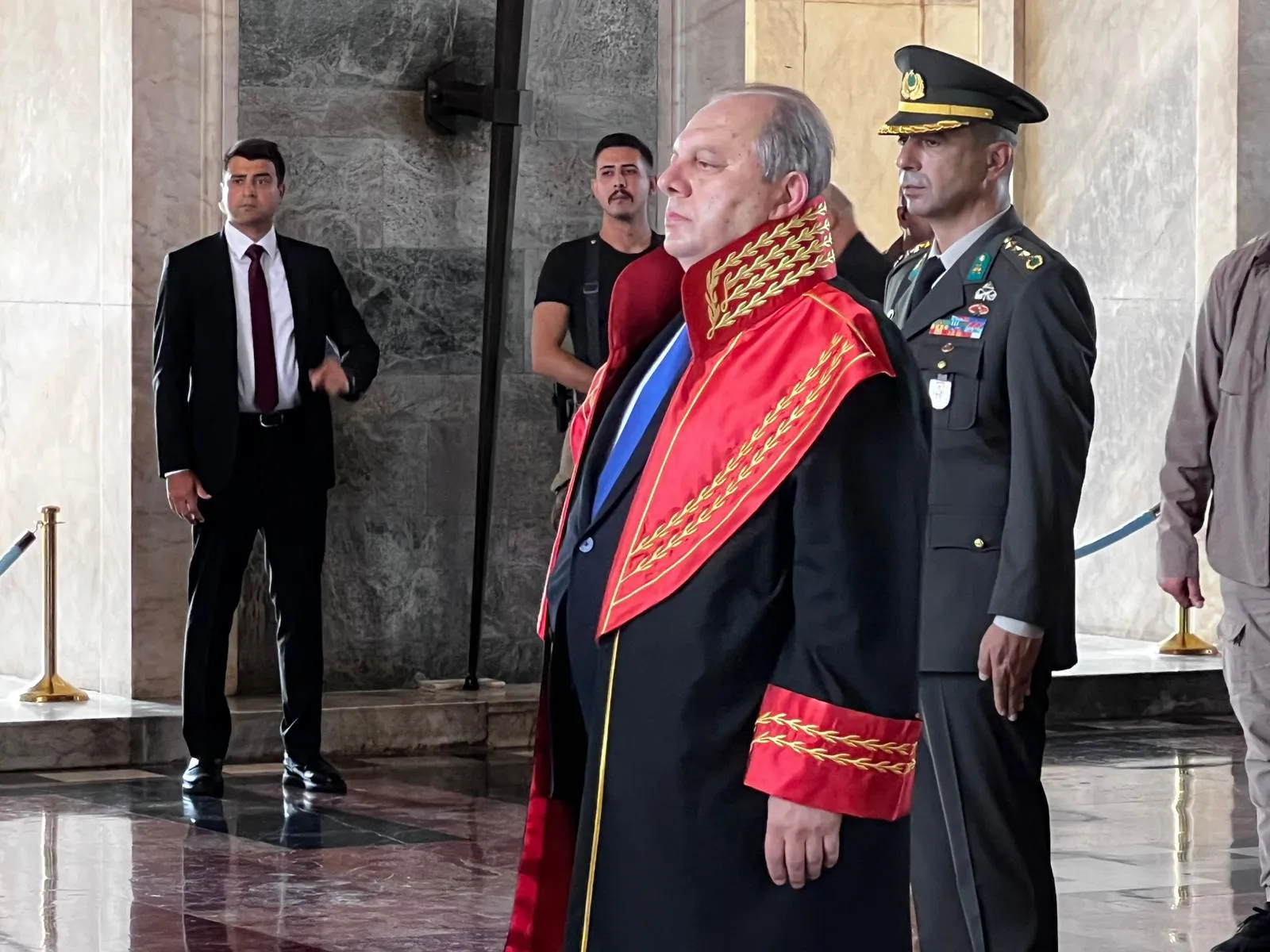 Yargıtay Başkanı Kerkez'den Anıtkabir'de Adalet Yemini