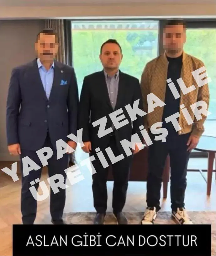 Yapay zekayla devletin zirvesine ortak olmaya çalıştı: Sahte imaj operasyonu