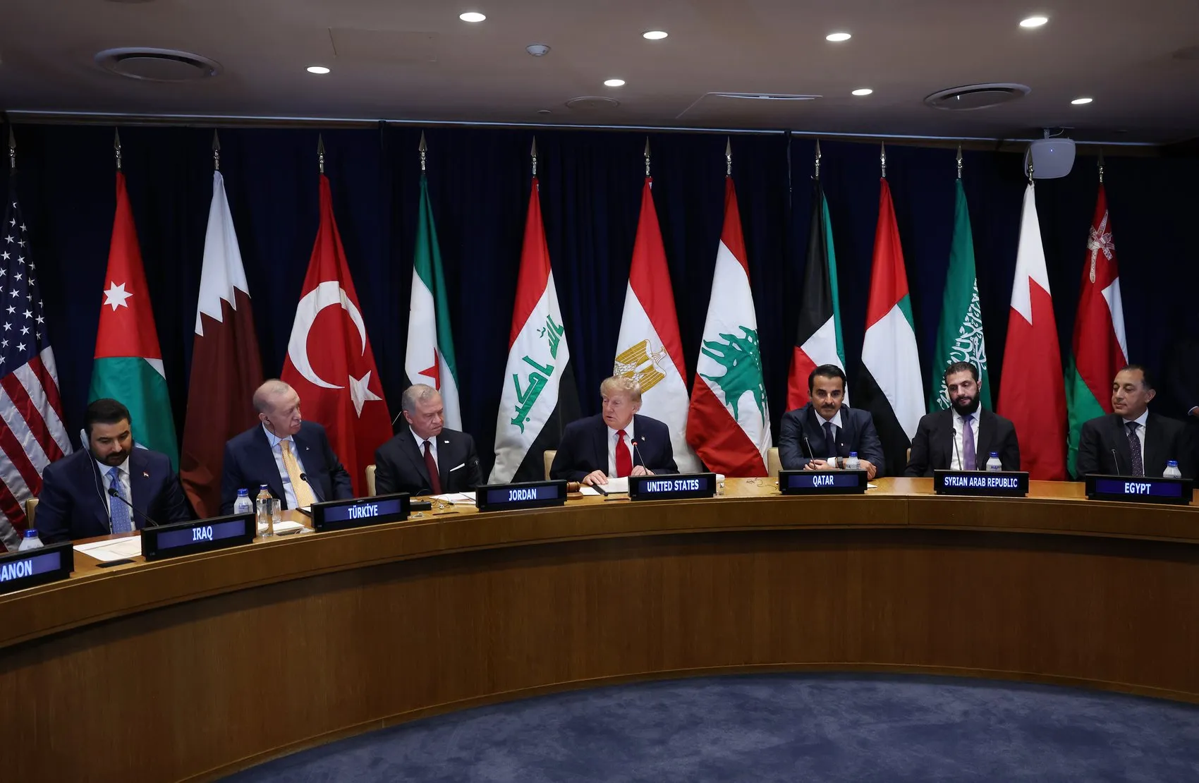 New York'ta kritik diplomasi: Erdoğan Körfez zirvesinde masaya oturdu