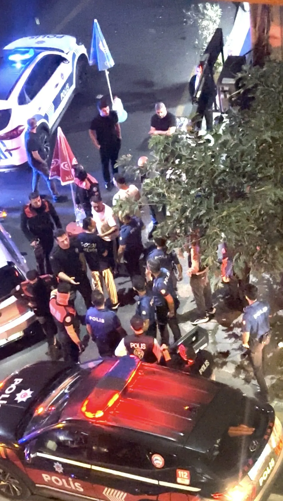 Kağıthane'de taciz dehşeti: Kaçmaya çalışan şüphelileri dron havadan yakalattı