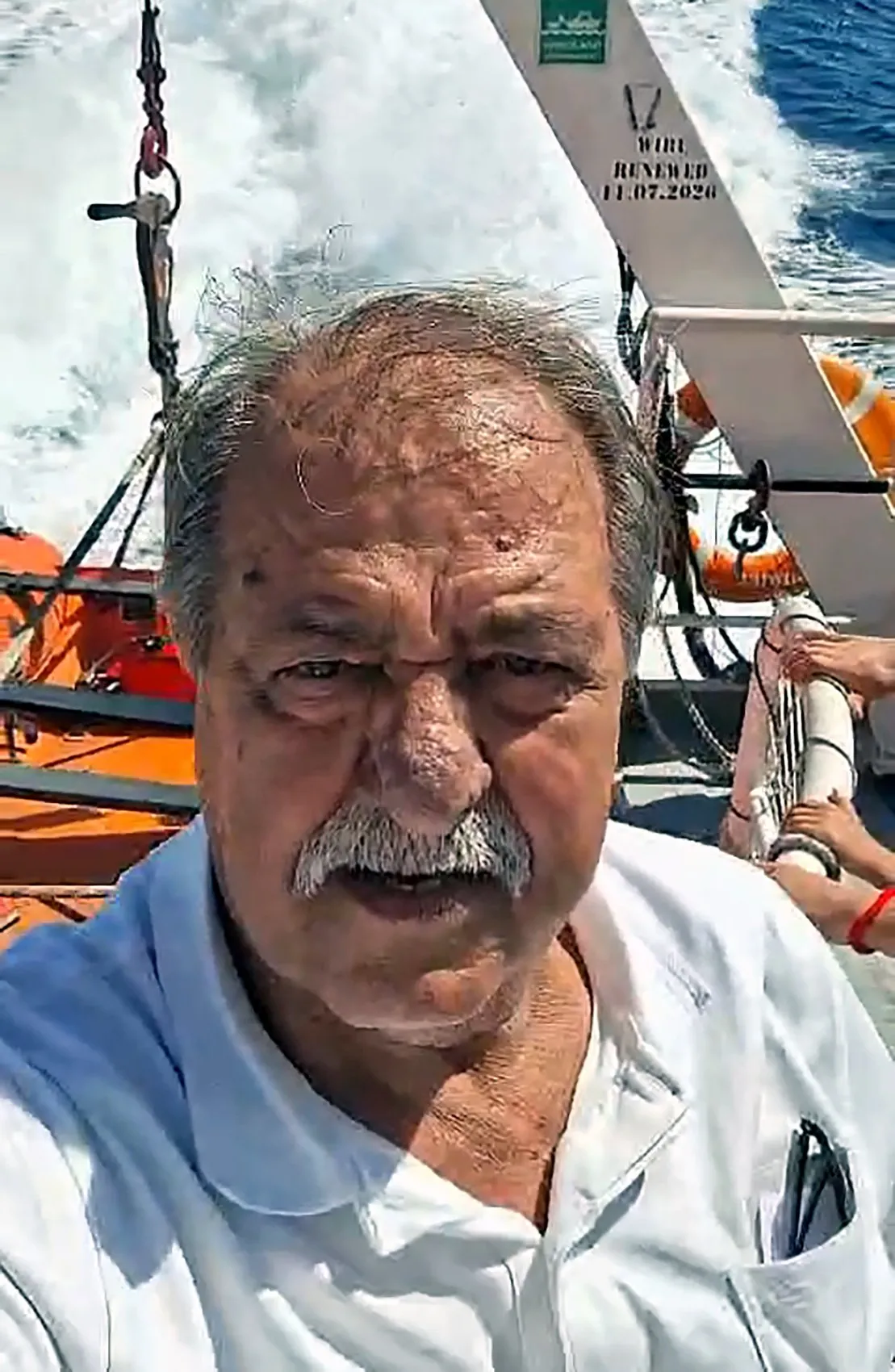 Batacağını önceden hissetti: Girne açıklarındaki faciada o anları saniye saniye kaydetti