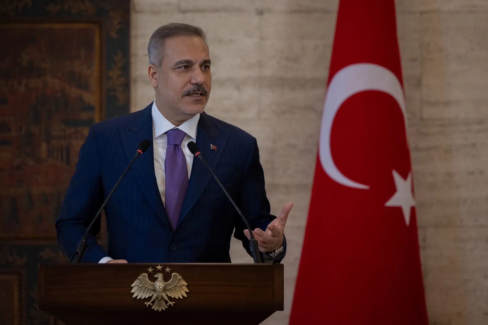 Şam'da kritik diplomasi trafiği: Hakan Fidan ve Esad Hasan Şeybani bir araya geldi