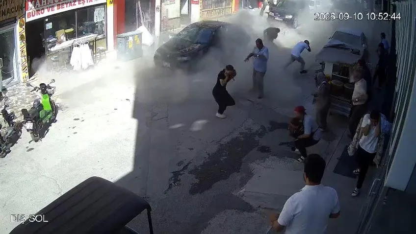 Ereğli'de korku dolu anlar: Buzdolabından yayılan alevler sokağı savaş alanına çevirdi
