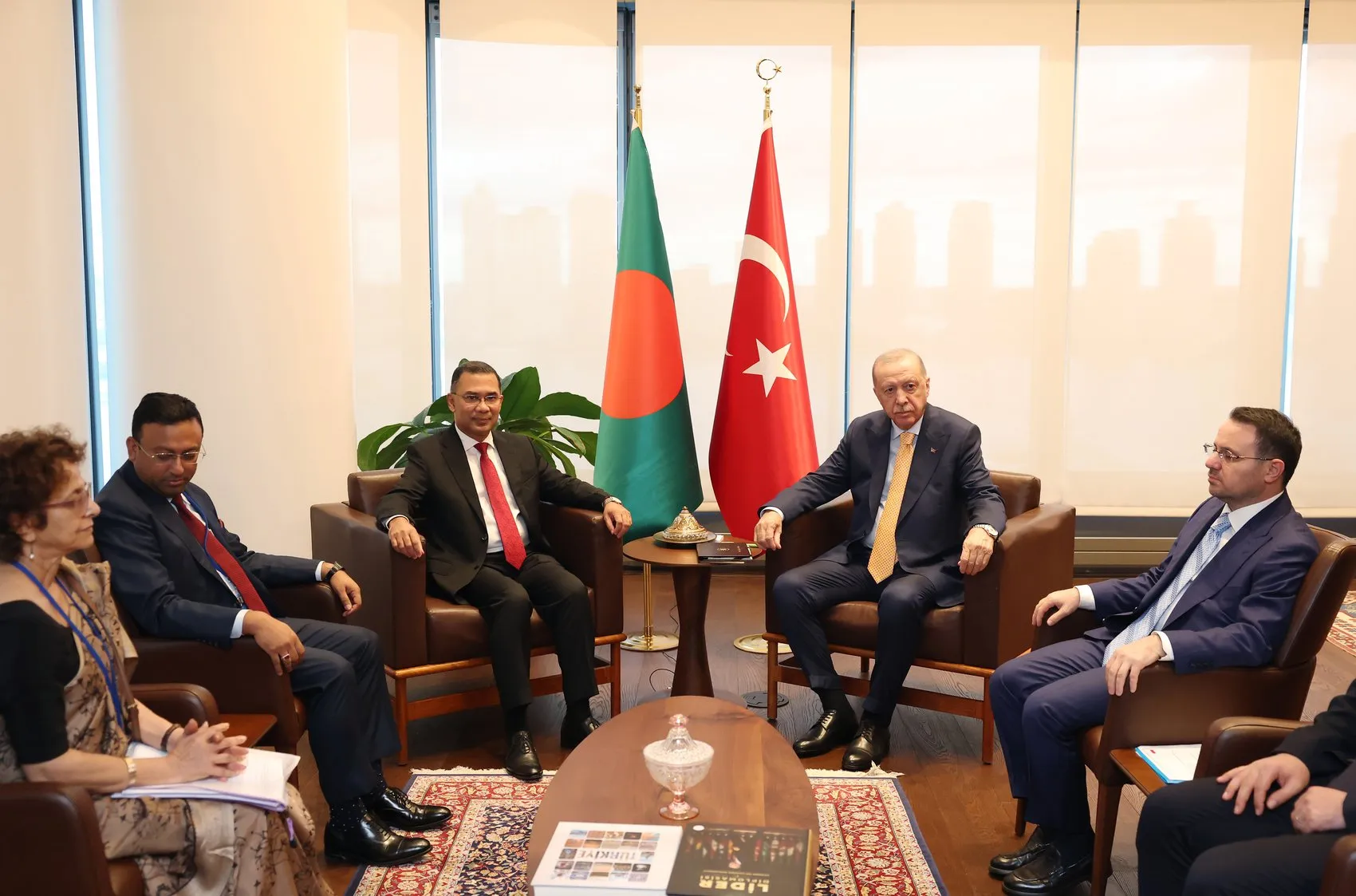 New York'ta Kritik Zirve: Erdoğan ve Rahman Türkevi'nde Buluştu