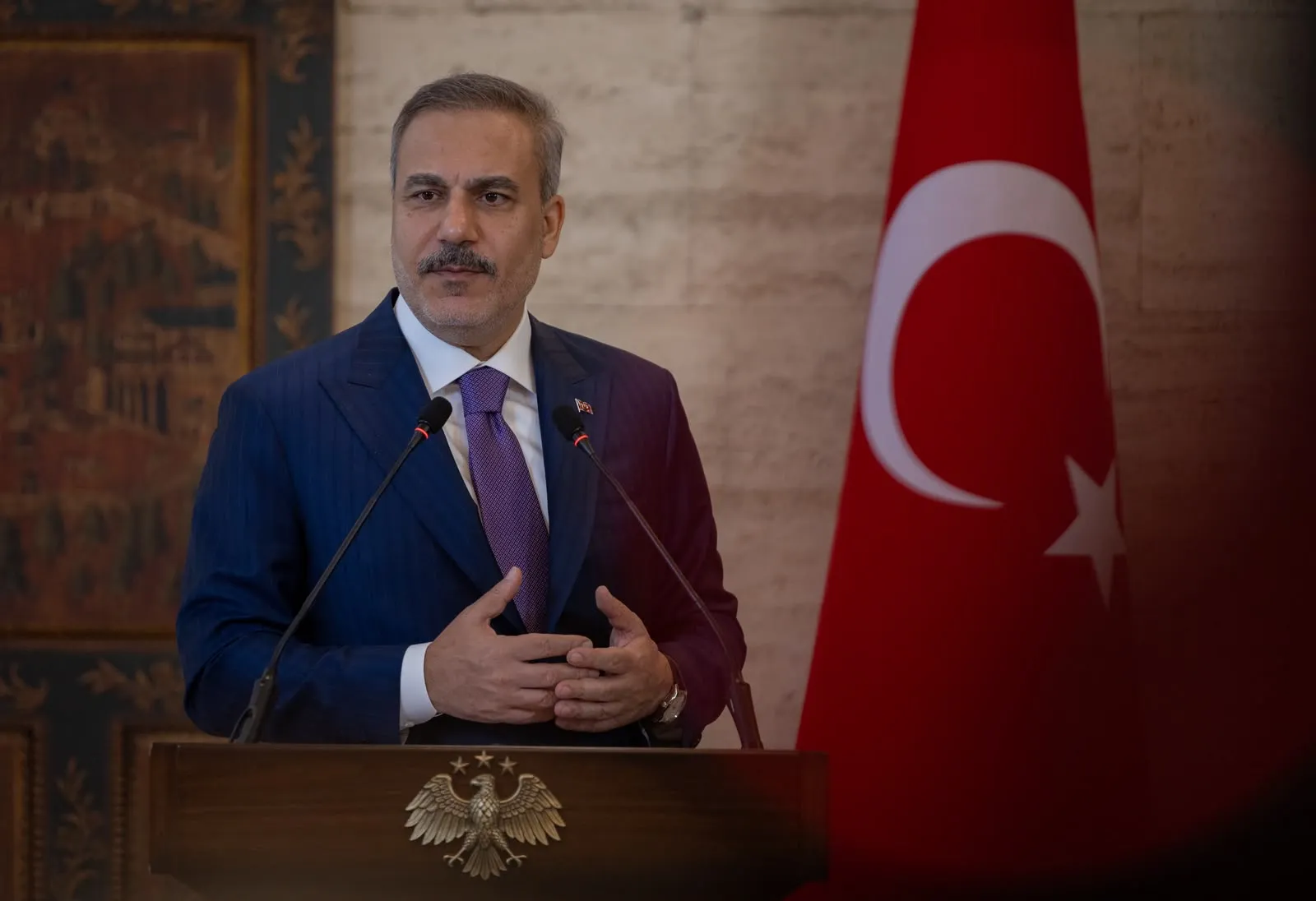 Şam'da kritik diplomasi trafiği: Hakan Fidan ve Esad Hasan Şeybani bir araya geldi