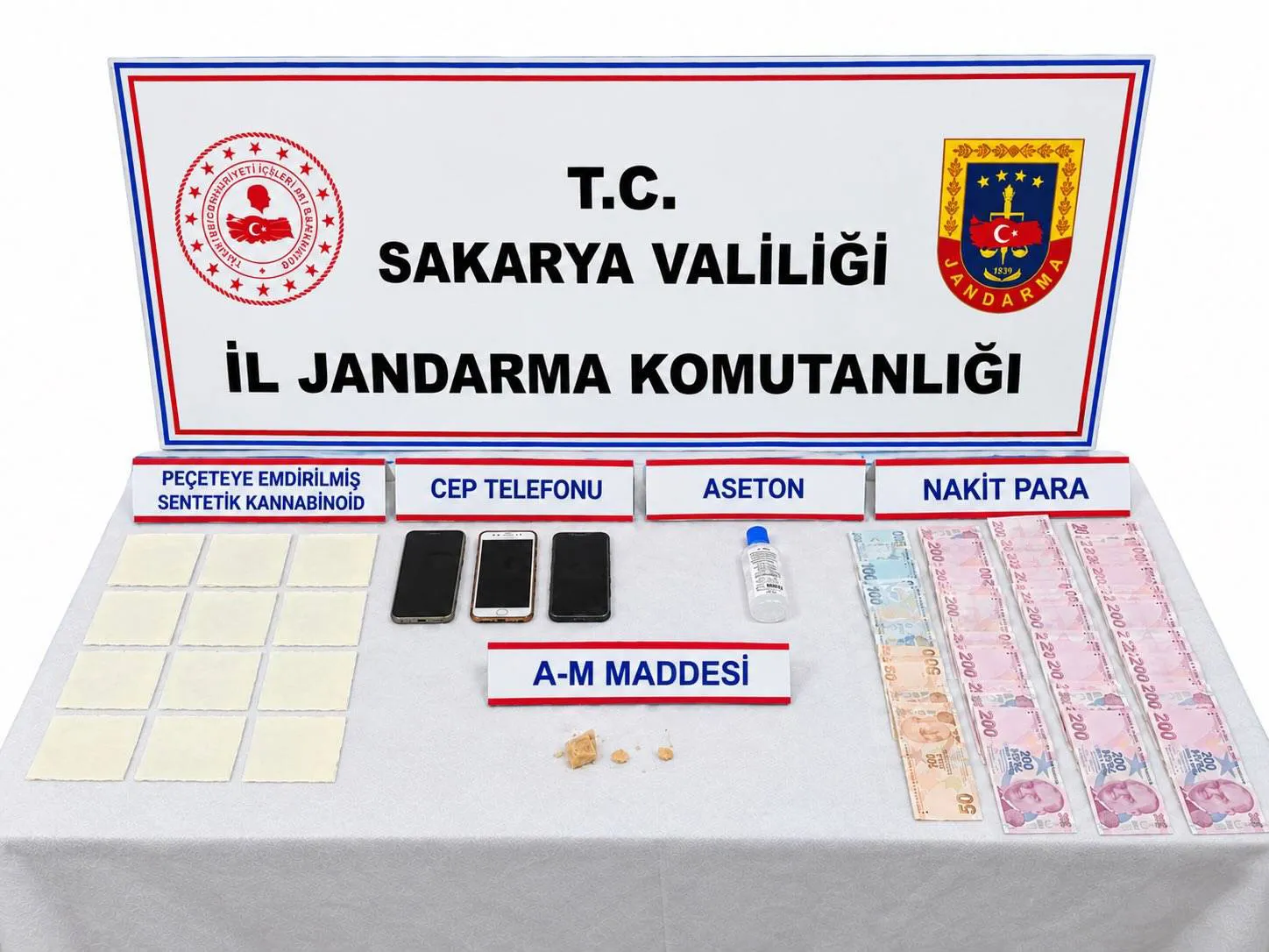 Sakarya'da zehir tacirlerine jandarma darbesi: Üç ilçede eş zamanlı baskın