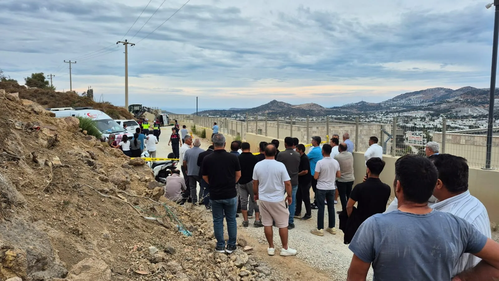Bodrum'da yürek yakan kaza: 15 yaşındaki sürücü direksiyon başında can verdi
