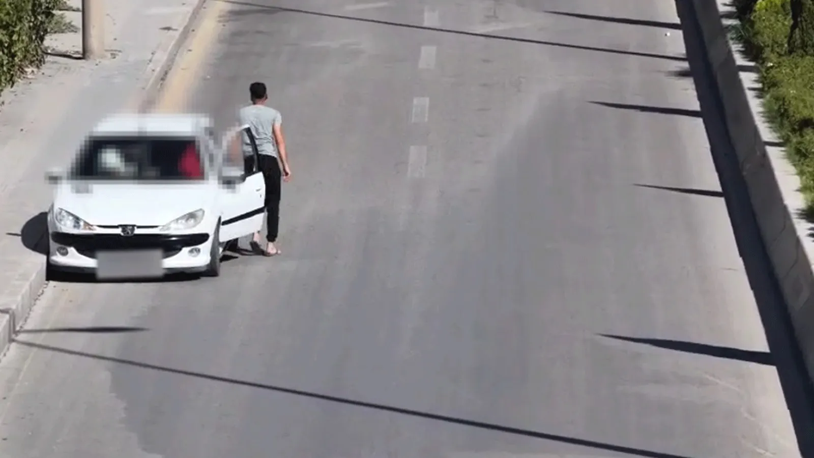 Dronu fark edince direksiyonu devretti ama kaçamadı: 200 bin liralık manevra