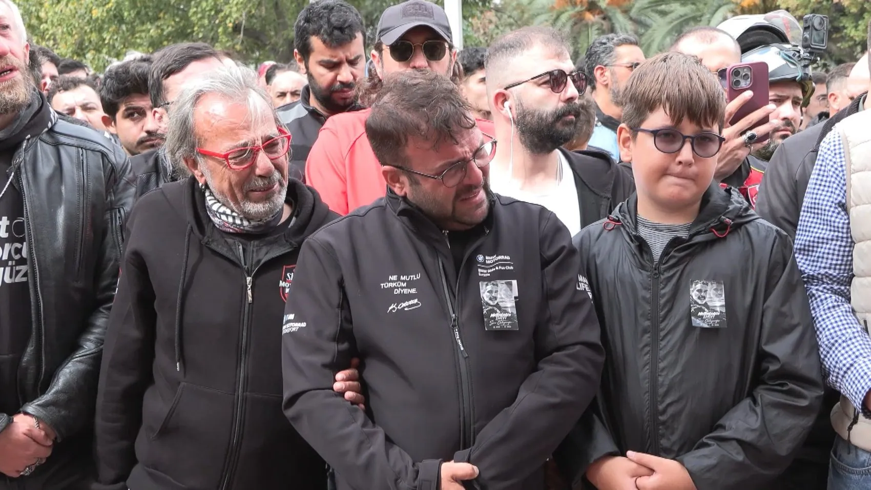 Motosiklet camiasının acı kaybı: Motovlogcu Dayı son yolculuğuna uğurlandı