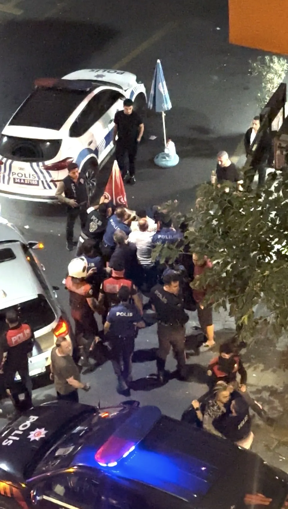 Kağıthane'de taciz dehşeti: Kaçmaya çalışan şüphelileri dron havadan yakalattı