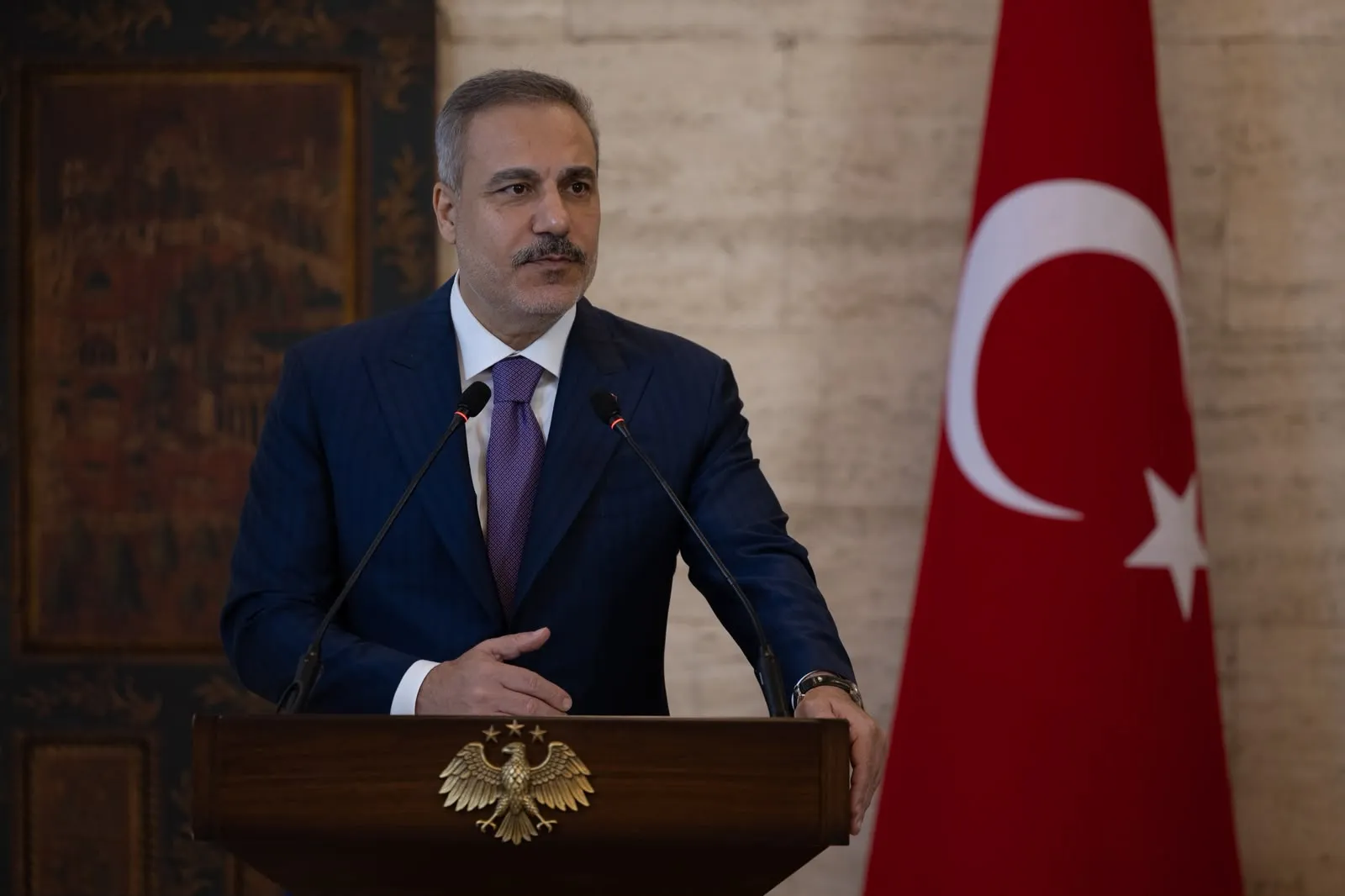 Şam'da kritik diplomasi trafiği: Hakan Fidan ve Esad Hasan Şeybani bir araya geldi