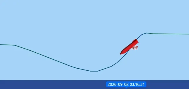 Marmara Denizi'nde rota çakışması: İki ticari gemi Silivri açıklarında birbirine girdi