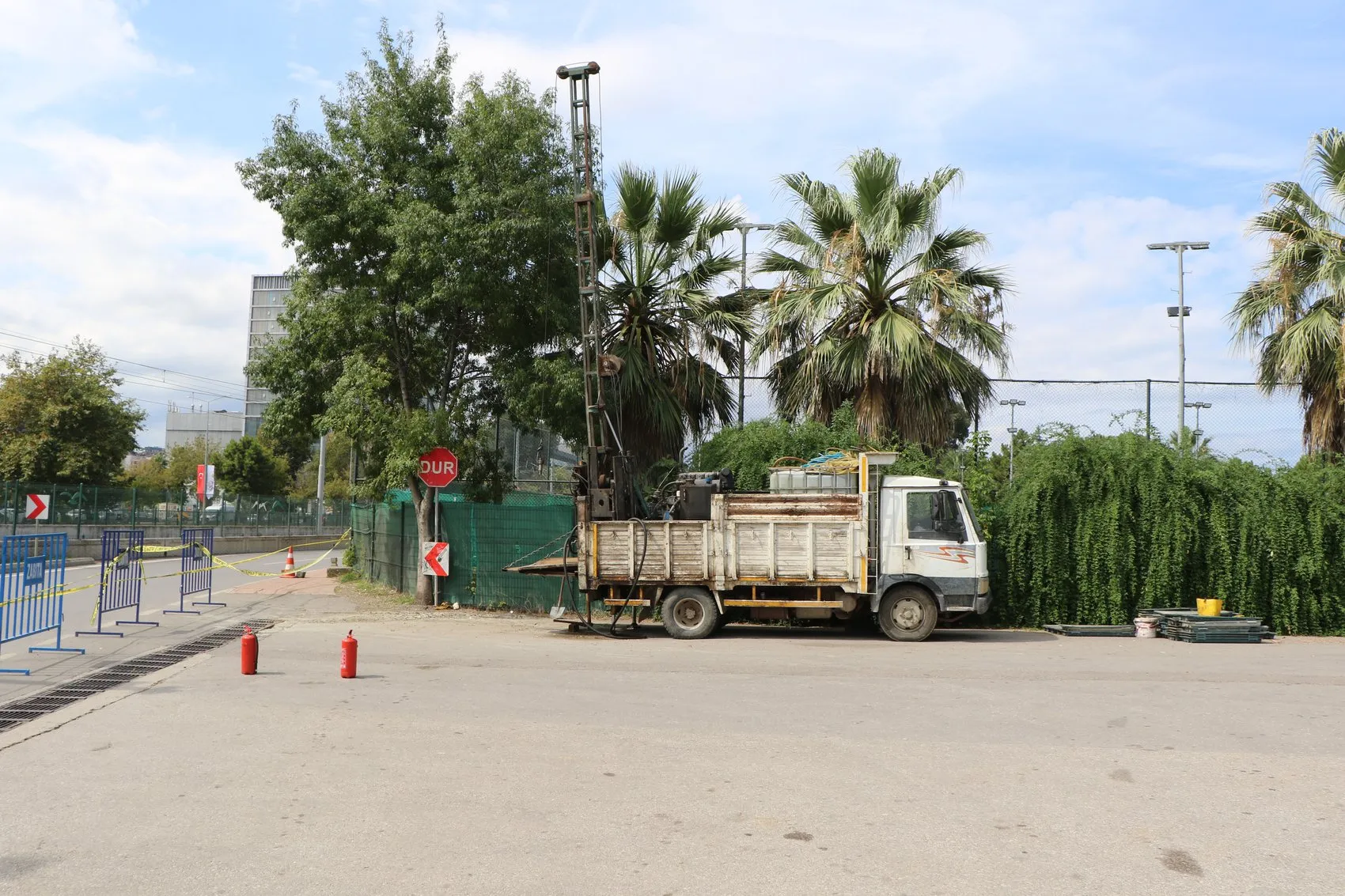Samsun'da korkutan gaz çıkışı: 40 metre derinlikten yükselen tehlike için alarm verildi