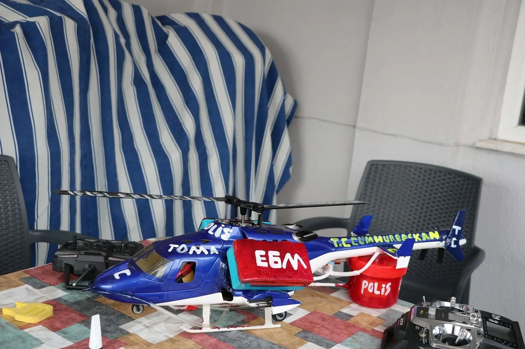 TEKNOFEST'te filizlenen dostluk teknolojiye dönüştü: İki arkadaşın 'TOMA helikopteri' hayali gerçek oldu
