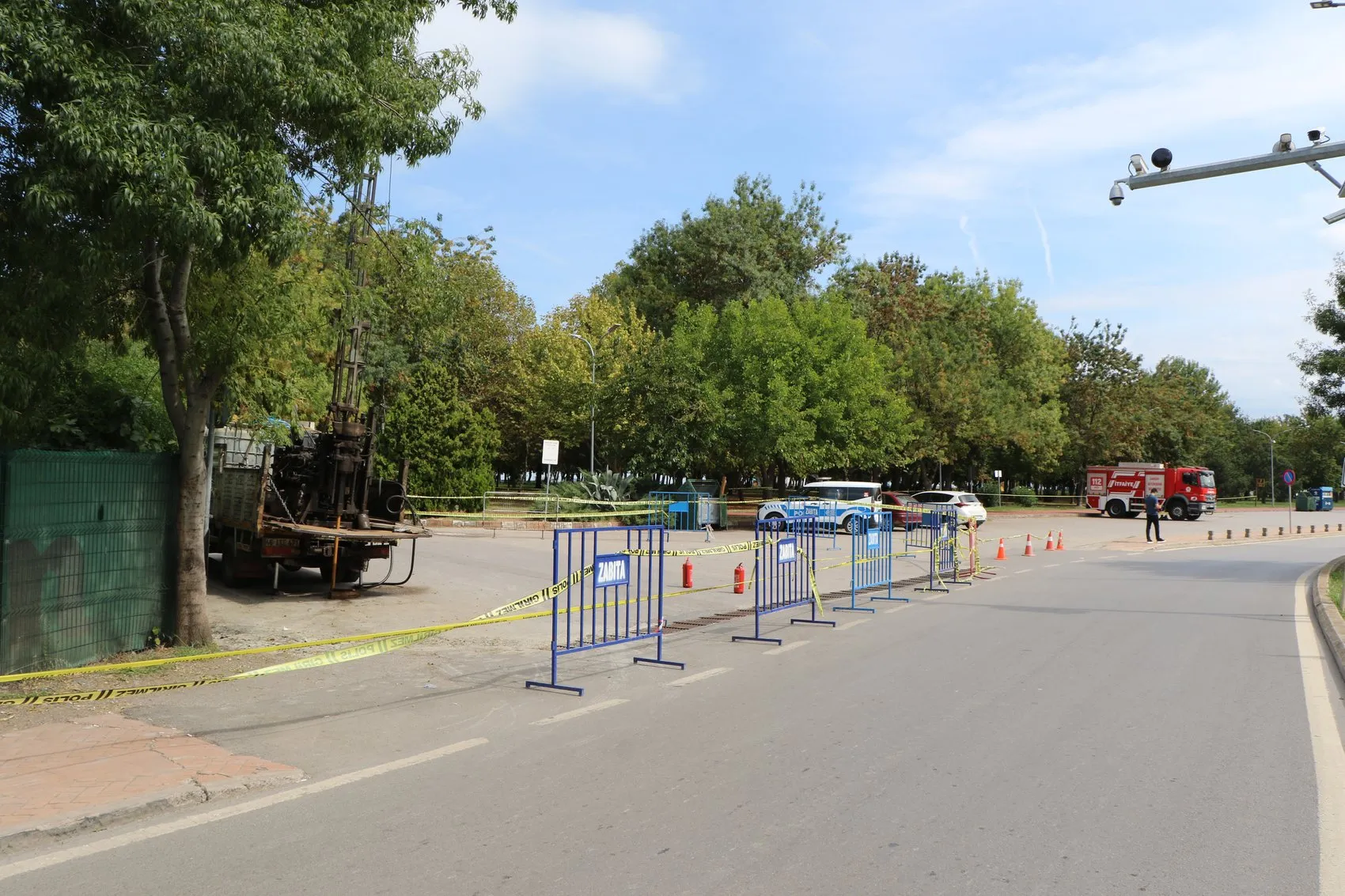 Samsun'da korkutan gaz çıkışı: 40 metre derinlikten yükselen tehlike için alarm verildi